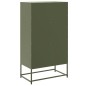 vidaXL Highboard Weiß 68,5x38,5x123,5 cm Stahl vidaXL Highboard Weiß 68,5x38,5x123,5 cm Stahl