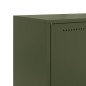 vidaXL Highboard Weiß 68,5x38,5x123,5 cm Stahl vidaXL Highboard Weiß 68,5x38,5x123,5 cm Stahl