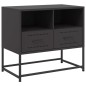 vidaXL TV-Schrank Schwarz 68x39x60,5 cm Stahl vidaXL TV-Schrank Schwarz 68x39x60,5 cm Stahl