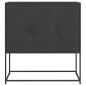vidaXL Highboard Schwarz 100,5x39x107 cm Stahl vidaXL Highboard Schwarz 100,5x39x107 cm Stahl