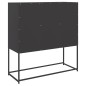 vidaXL Highboard Schwarz 100,5x39x107 cm Stahl vidaXL Highboard Schwarz 100,5x39x107 cm Stahl