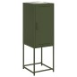 vidaXL Highboard Olivgrün 36x39x107 cm Stahl vidaXL Highboard Olivgrün 36x39x107 cm Stahl