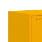 vidaXL Highboard Weiß 36x39x123 cm Stahl vidaXL Highboard Weiß 36x39x123 cm Stahl