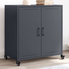 vidaXL Sideboard Anthrazit 68,5x39x72 cm Kaltgewalzter Stahl