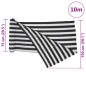 vidaXL Zaunblende Anthrazit und Weiß 1,5x10 m HDPE 150 g/m² vidaXL Zaunblende Anthrazit und Weiß 1,5x10 m HDPE 150 g/m²