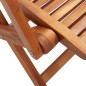vidaXL Gartenstühle 4 Stk. Klappbar 57x66x95 cm Massivholz Akazie vidaXL Gartenstühle 4 Stk. Klappbar 57x66x95 cm Massivholz Akazie