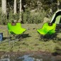 vidaXL Campingstühle 2 Stk. mit Tasche Klappbar Grün vidaXL Campingstühle 2 Stk. mit Tasche Klappbar Grün