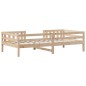 vidaXL Massivholzbett ohne Matratze 80x200 cm Kiefernholz vidaXL Massivholzbett ohne Matratze 80x200 cm Kiefernholz