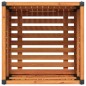 vidaXL Pflanzkübel 45x45x44 cm Massivholz Akazie und Stahl vidaXL Pflanzkübel 45x45x44 cm Massivholz Akazie und Stahl