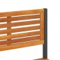 vidaXL Garten-Arbeitstisch 90x50x110 cm Massivholz Akazie und Stahl vidaXL Garten-Arbeitstisch 90x50x110 cm Massivholz Akazie und Stahl