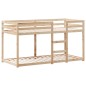 vidaXL Etagenbett mit Dach 80x200 cm Massivholz Kiefer vidaXL Etagenbett mit Dach 80x200 cm Massivholz Kiefer