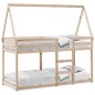 vidaXL Etagenbett ohne Matratze 90x200 cm Massivholz Kiefer vidaXL Etagenbett ohne Matratze 90x200 cm Massivholz Kiefer