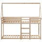 vidaXL Etagenbett ohne Matratze 90x190 cm Massivholz Kiefer vidaXL Etagenbett ohne Matratze 90x190 cm Massivholz Kiefer