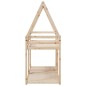 vidaXL Etagenbett ohne Matratze 90x190 cm Massivholz Kiefer vidaXL Etagenbett ohne Matratze 90x190 cm Massivholz Kiefer