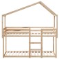 vidaXL Etagenbett ohne Matratze 90x190 cm Massivholz Kiefer vidaXL Etagenbett ohne Matratze 90x190 cm Massivholz Kiefer