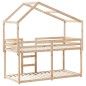 vidaXL Etagenbett ohne Matratze 90x190 cm Massivholz Kiefer vidaXL Etagenbett ohne Matratze 90x190 cm Massivholz Kiefer