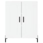 Highboard Weiß 69,5x34x180 cm Holzwerkstoff Highboard Weiß 69,5x34x180 cm Holzwerkstoff