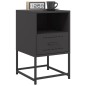 vidaXL Nachttische 2 Stk. Schwarz 36x39x60,5 cm Stahl vidaXL Nachttische 2 Stk. Schwarz 36x39x60,5 cm Stahl