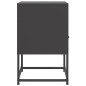 vidaXL Nachttische 2 Stk. Schwarz 36x39x60,5 cm Stahl vidaXL Nachttische 2 Stk. Schwarz 36x39x60,5 cm Stahl