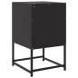 vidaXL Nachttische 2 Stk. Schwarz 36x39x60,5 cm Stahl vidaXL Nachttische 2 Stk. Schwarz 36x39x60,5 cm Stahl