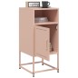 vidaXL Nachttische 2 Stk. Rosa 36x39x78 cm Stahl vidaXL Nachttische 2 Stk. Rosa 36x39x78 cm Stahl