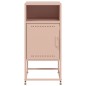 vidaXL Nachttische 2 Stk. Rosa 36x39x78 cm Stahl vidaXL Nachttische 2 Stk. Rosa 36x39x78 cm Stahl