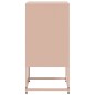 vidaXL Nachttische 2 Stk. Rosa 36x39x78 cm Stahl vidaXL Nachttische 2 Stk. Rosa 36x39x78 cm Stahl
