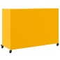 vidaXL Sideboard Senfgelb 100,5x39x72 cm Kaltgewalzter Stahl vidaXL Sideboard Senfgelb 100,5x39x72 cm Kaltgewalzter Stahl