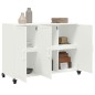 vidaXL Sideboard Weiß 100,5x39x72 cm Kaltgewalzter Stahl vidaXL Sideboard Weiß 100,5x39x72 cm Kaltgewalzter Stahl