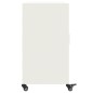 vidaXL Sideboard Weiß 100,5x39x72 cm Kaltgewalzter Stahl vidaXL Sideboard Weiß 100,5x39x72 cm Kaltgewalzter Stahl