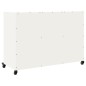 vidaXL Sideboard Weiß 100,5x39x72 cm Kaltgewalzter Stahl vidaXL Sideboard Weiß 100,5x39x72 cm Kaltgewalzter Stahl