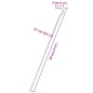 vidaXL Zeltheringe 50 Stk. 30 cm Ø7 mm Verzinkter Stahl vidaXL Zeltheringe 50 Stk. 30 cm Ø7 mm Verzinkter Stahl