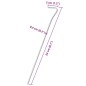 vidaXL Zeltheringe 50 Stk. 23 cm Ø4 mm Verzinkter Stahl vidaXL Zeltheringe 50 Stk. 23 cm Ø4 mm Verzinkter Stahl