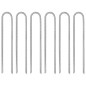 vidaXL Zeltheringe 6 Stk. U-Form 30 cm Ø7 mm Verzinkter Stahl vidaXL Zeltheringe 6 Stk. U-Form 30 cm Ø7 mm Verzinkter Stahl