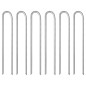 vidaXL Zeltheringe 6 Stk. U-Form 37 cm Ø10 mm Verzinkter Stahl vidaXL Zeltheringe 6 Stk. U-Form 37 cm Ø10 mm Verzinkter Stahl