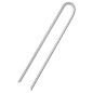 vidaXL Zeltheringe 6 Stk. U-Form 37 cm Ø10 mm Verzinkter Stahl vidaXL Zeltheringe 6 Stk. U-Form 37 cm Ø10 mm Verzinkter Stahl