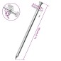 vidaXL Zeltheringe 24 Stk. 19,5 cm 8 mm Verzinkter Stahl vidaXL Zeltheringe 24 Stk. 19,5 cm 8 mm Verzinkter Stahl