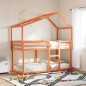 vidaXL Dach für Kinderbett Wachsbraun 213x95,5x144,5 cm Massivholz vidaXL Dach für Kinderbett Wachsbraun 213x95,5x144,5 cm Massivholz