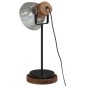 vidaXL Schreibtischlampe 25 W Vintage-Silber 17x17x50 cm E27 vidaXL Schreibtischlampe 25 W Vintage-Silber 17x17x50 cm E27