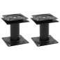 vidaXL Bootssitz-Podeste 2 Stk. 360° Drehbar Stahl vidaXL Bootssitz-Podeste 2 Stk. 360° Drehbar Stahl