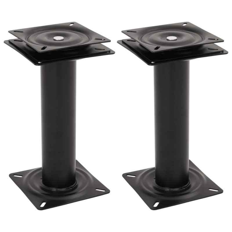 vidaXL Bootssitz-Podeste 2 Stk. 360° Drehbar Stahl vidaXL Bootssitz-Podeste 2 Stk. 360° Drehbar Stahl