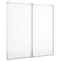 vidaXL Magnetisches Whiteboard Klappbar 80x80x1,7 cm Aluminium vidaXL Magnetisches Whiteboard Klappbar 80x80x1,7 cm Aluminium