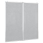 vidaXL Magnetisches Whiteboard Klappbar 80x80x1,7 cm Aluminium vidaXL Magnetisches Whiteboard Klappbar 80x80x1,7 cm Aluminium