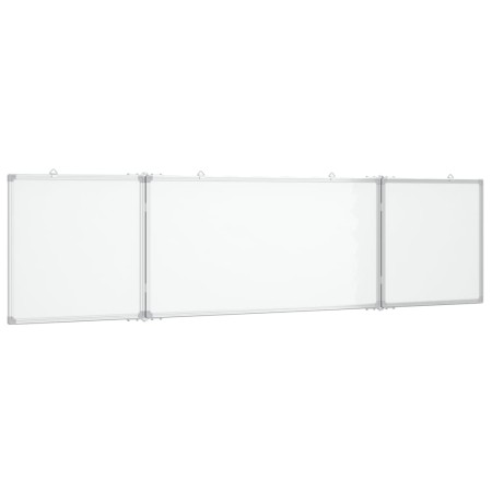 vidaXL Magnetisches Whiteboard Klappbar 160x40x1,7 cm Aluminium
