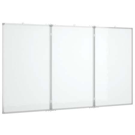 vidaXL Magnetisches Whiteboard Klappbar 120x80x1,7 cm Aluminium