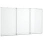vidaXL Magnetisches Whiteboard Klappbar 120x80x1,7 cm Aluminium vidaXL Magnetisches Whiteboard Klappbar 120x80x1,7 cm Aluminium