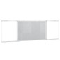 vidaXL Magnetisches Whiteboard Klappbar 160x50x1,7 cm Aluminium vidaXL Magnetisches Whiteboard Klappbar 160x50x1,7 cm Aluminium