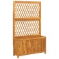 vidaXL Pflanzkübel mit Rankgitter 100x32x165 cm Massivholz Akazie vidaXL Pflanzkübel mit Rankgitter 100x32x165 cm Massivholz Akazie