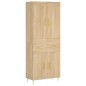 Highboard Sonoma-Eiche 69,5x34x180 cm Holzwerkstoff Highboard Sonoma-Eiche 69,5x34x180 cm Holzwerkstoff