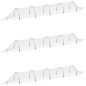 vidaXL Netztunnel 3 Stk. 1,5x5 m Fiberglas und PP vidaXL Netztunnel 3 Stk. 1,5x5 m Fiberglas und PP